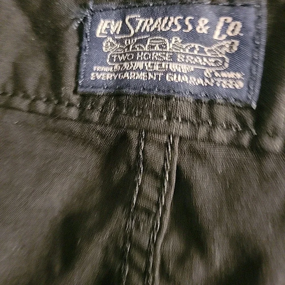 Levi's Carrier Cargo Shorts Men's 44 Black‎ Ripstop 10